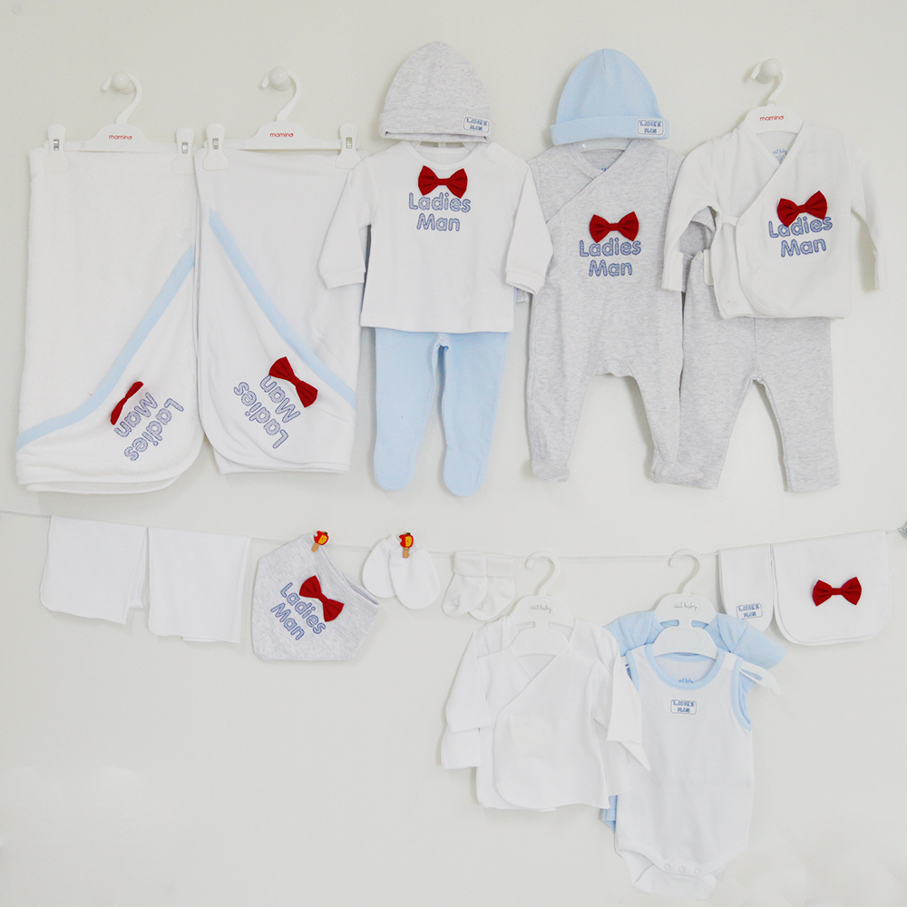 İdil Baby 9577 20'Li Hastene Çıkış Seti Beyaz