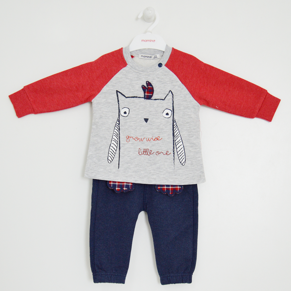 Mamino 9249 2'li Bebek Takımı İndigo