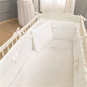 Funna Baby Premium Baby 7 Parça Uyku Seti 60x120 Beyaz
