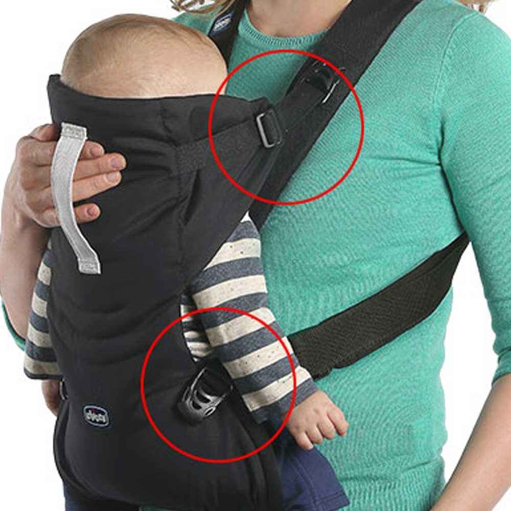 Chicco EasyFit Ergonomik Kanguru Gri