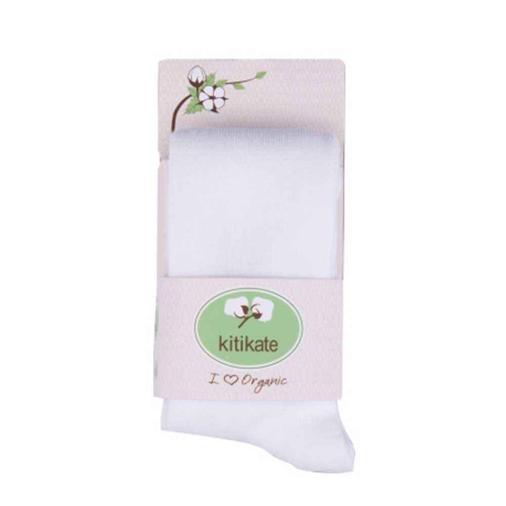 Baby Center S95941 Organic Bebek Külotlu Çorap Beyaz