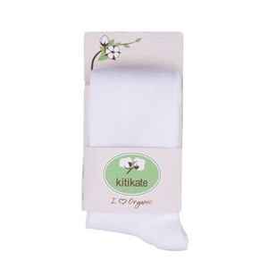 Baby Center S95941 Organic Bebek Külotlu Çorap Beyaz