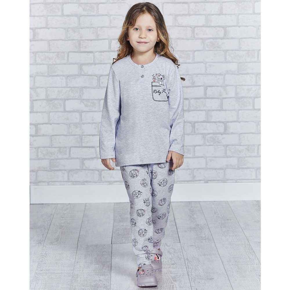 Roly Poly 1157 Çocuk Pijama Takımı Karmelanj