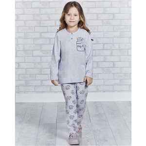 Roly Poly 1157 Çocuk Pijama Takımı Karmelanj