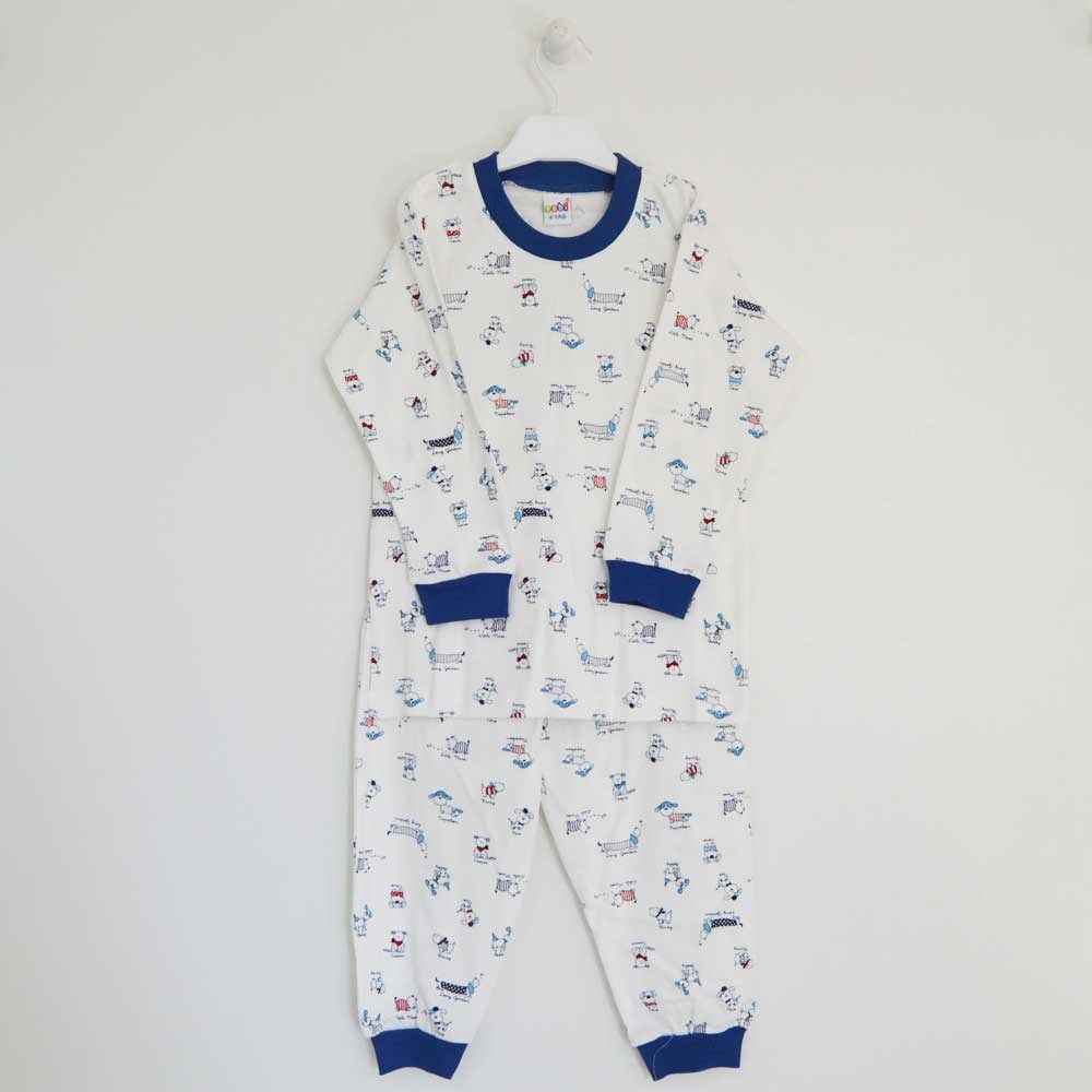 Sebi Bebe 2219 Çocuk Pijama Takımı Lacivert