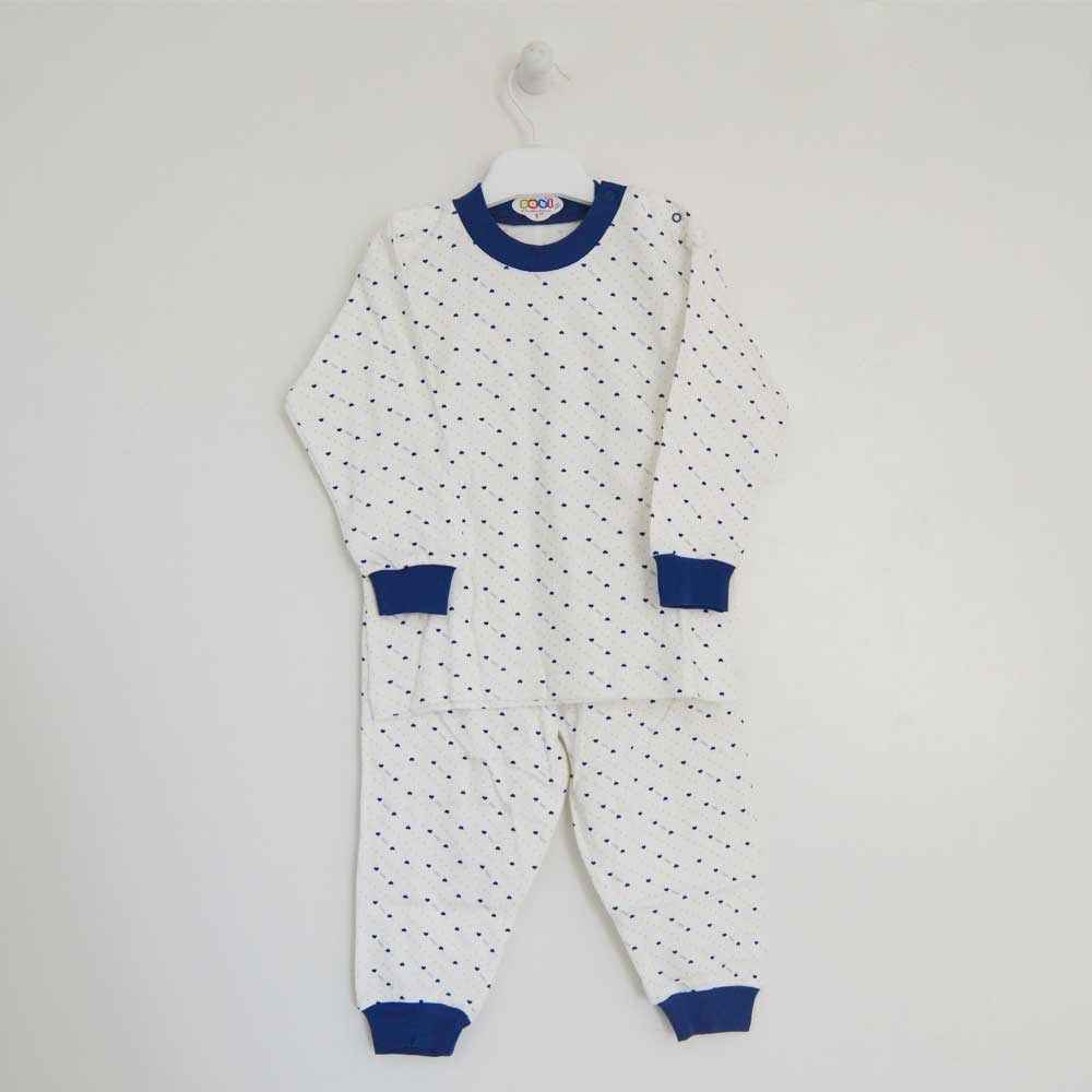 Sebi Bebe 2211 Çocuk Pijama Takımı Lacivert