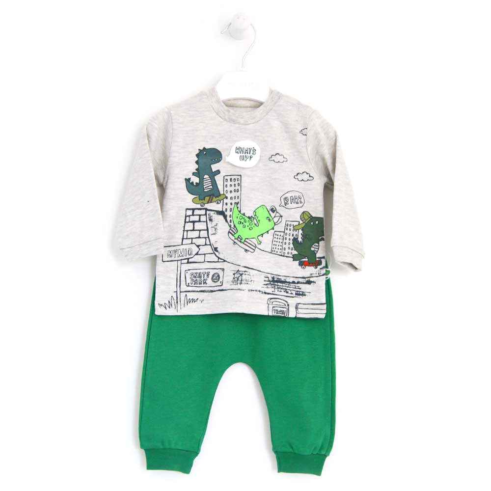 Mymio 7400 Bebek Pijama Takımı Yeşil