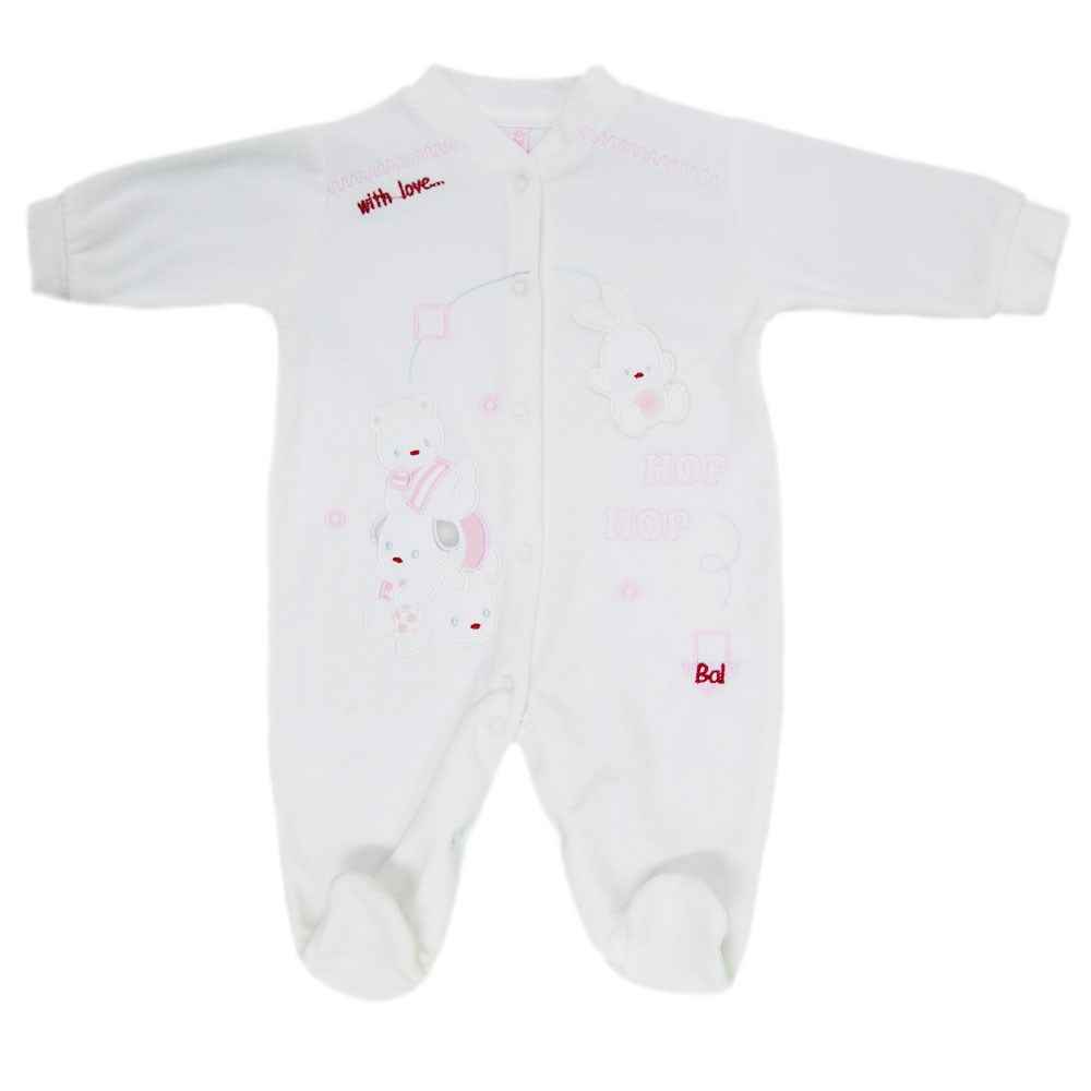 Babybal 2025 Bebek Tulumu Pembe