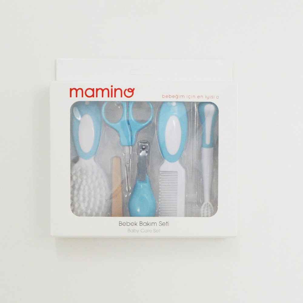 Mamino 10448 Bebek Bakım Seti Mavi