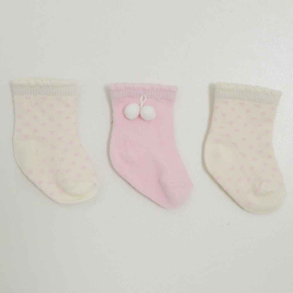 İdil Baby 9927 3lü Bebek Çorabı Asorti 