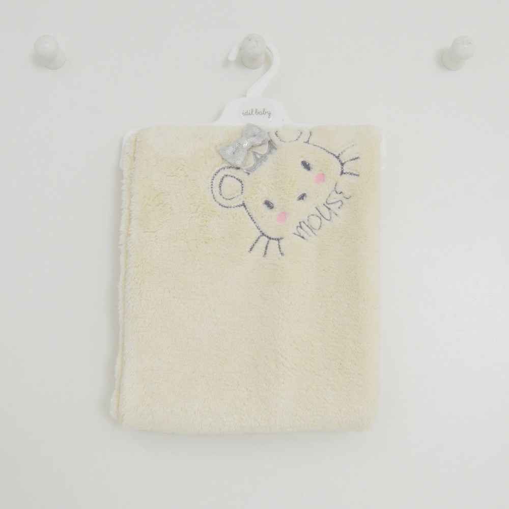 İdil Baby 9906 Bebek Battaniyesi Krem