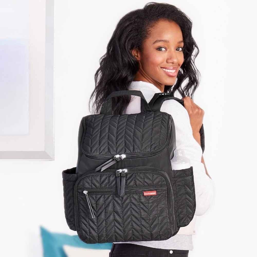 Skip Hop Forma Organizatör Bebek Bakım Sırt Çantası Jet Black