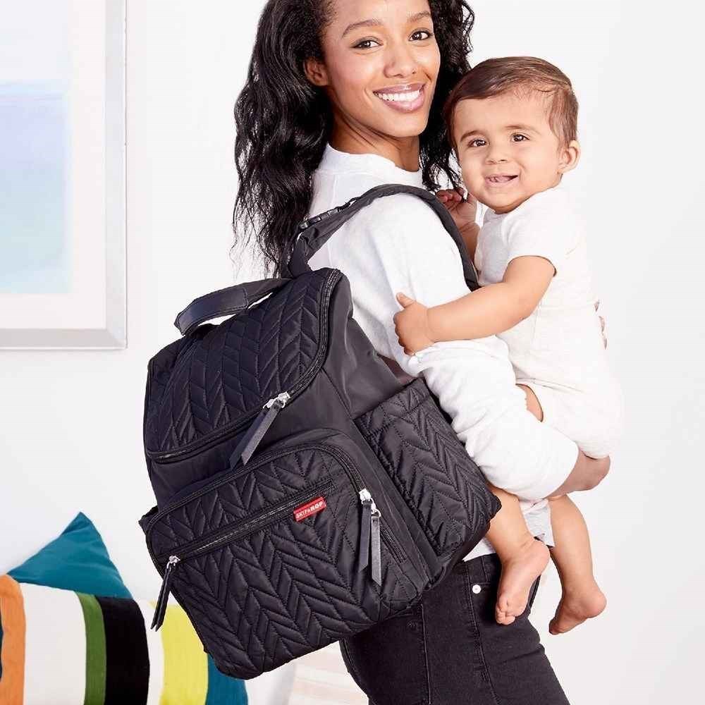 Skip Hop Forma Organizatör Bebek Bakım Sırt Çantası Jet Black