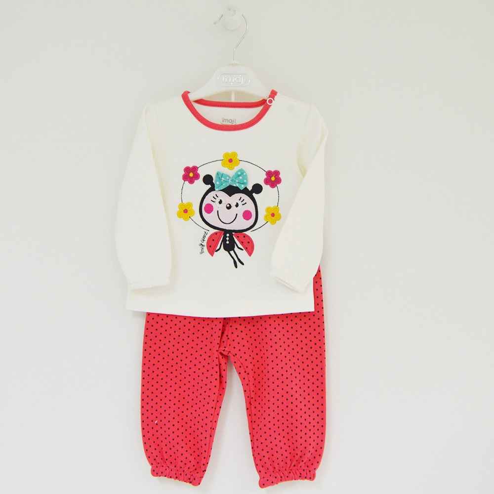 İmaj 6710 2li Bebek Takımı Nar Çiçeği