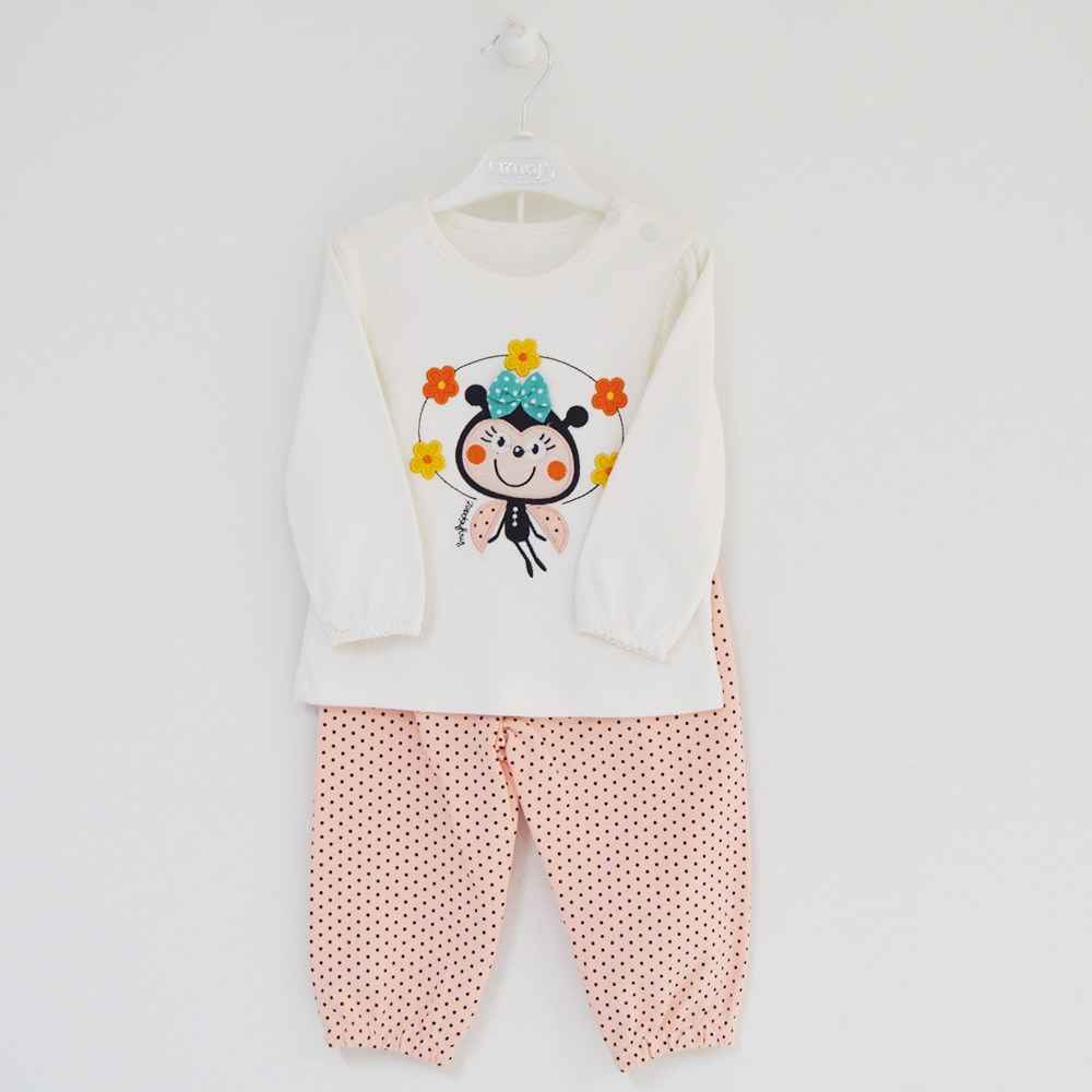 İmaj 6710 2li Bebek Takımı Somon