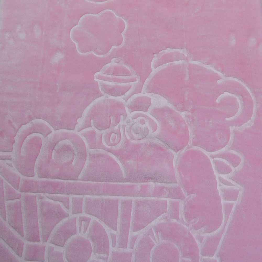 İmaj 2011 Peluş Bebek Battaniyesi Pembe