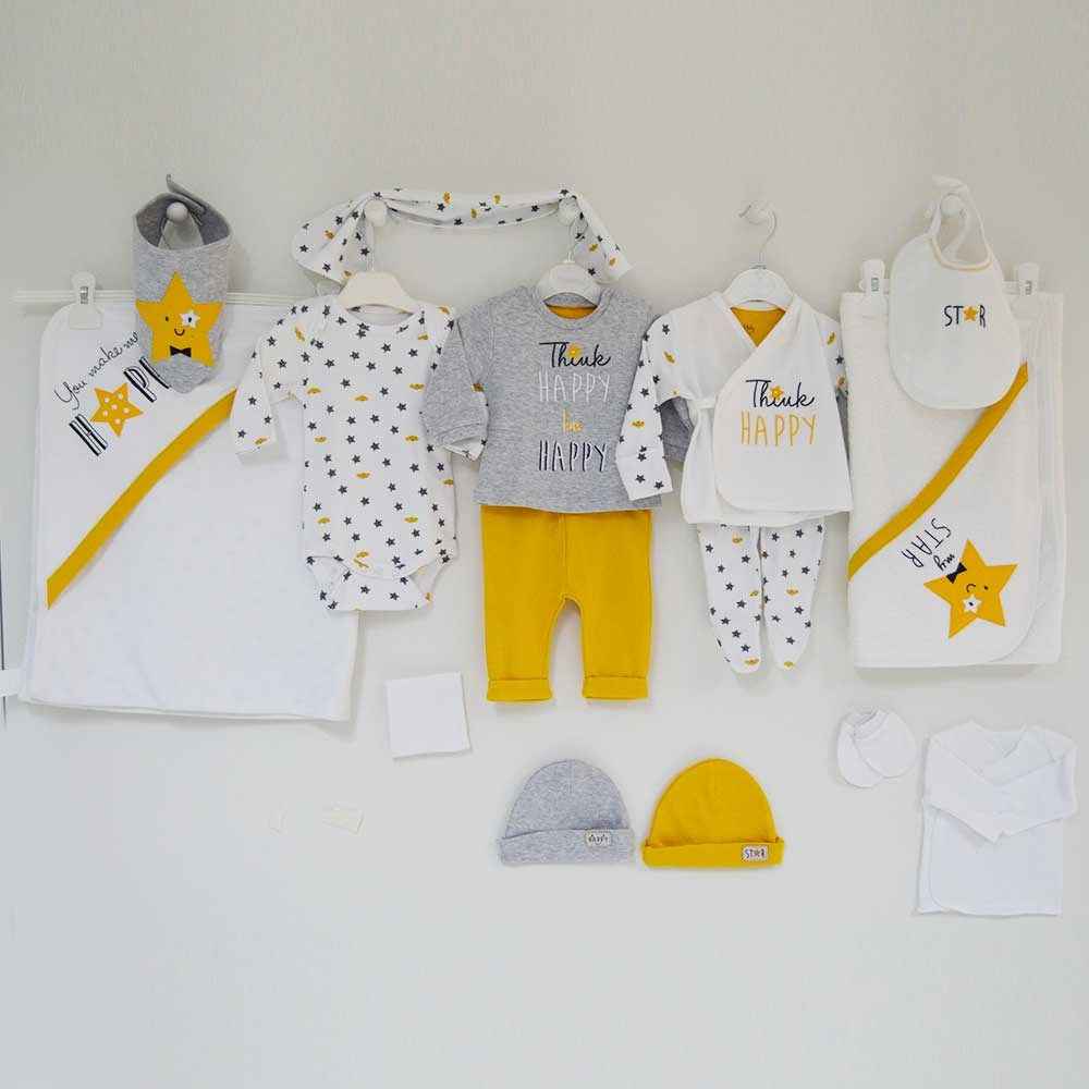 İdil baby 9684 15'li Hastane Çıkış Seti Beyaz