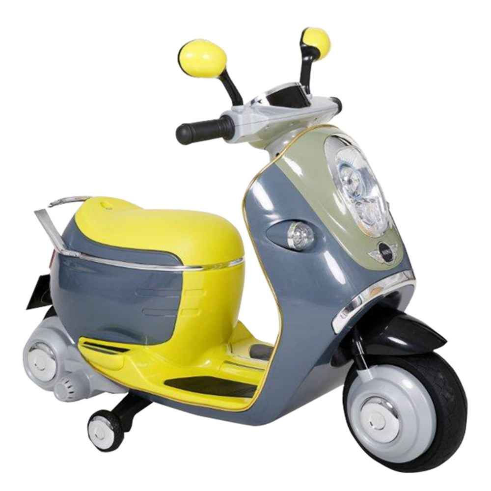 Rollplay W388E Mini Scooter Akülü Motor Yeşil Fiyatı İlke Bebe