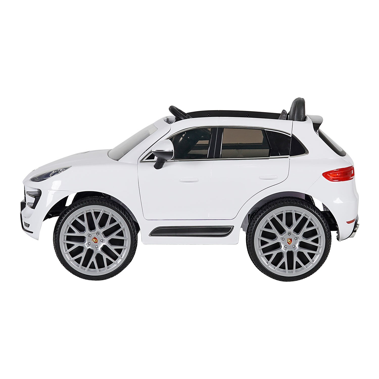 Rollplay Porsche Macan Turbo Akülü Araba W416QH04 12V Beyaz