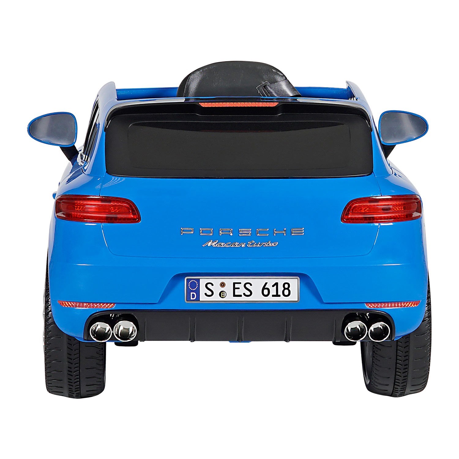 Rollplay Porsche Macan Turbo Akülü Araba W416QH04 12V Mavi