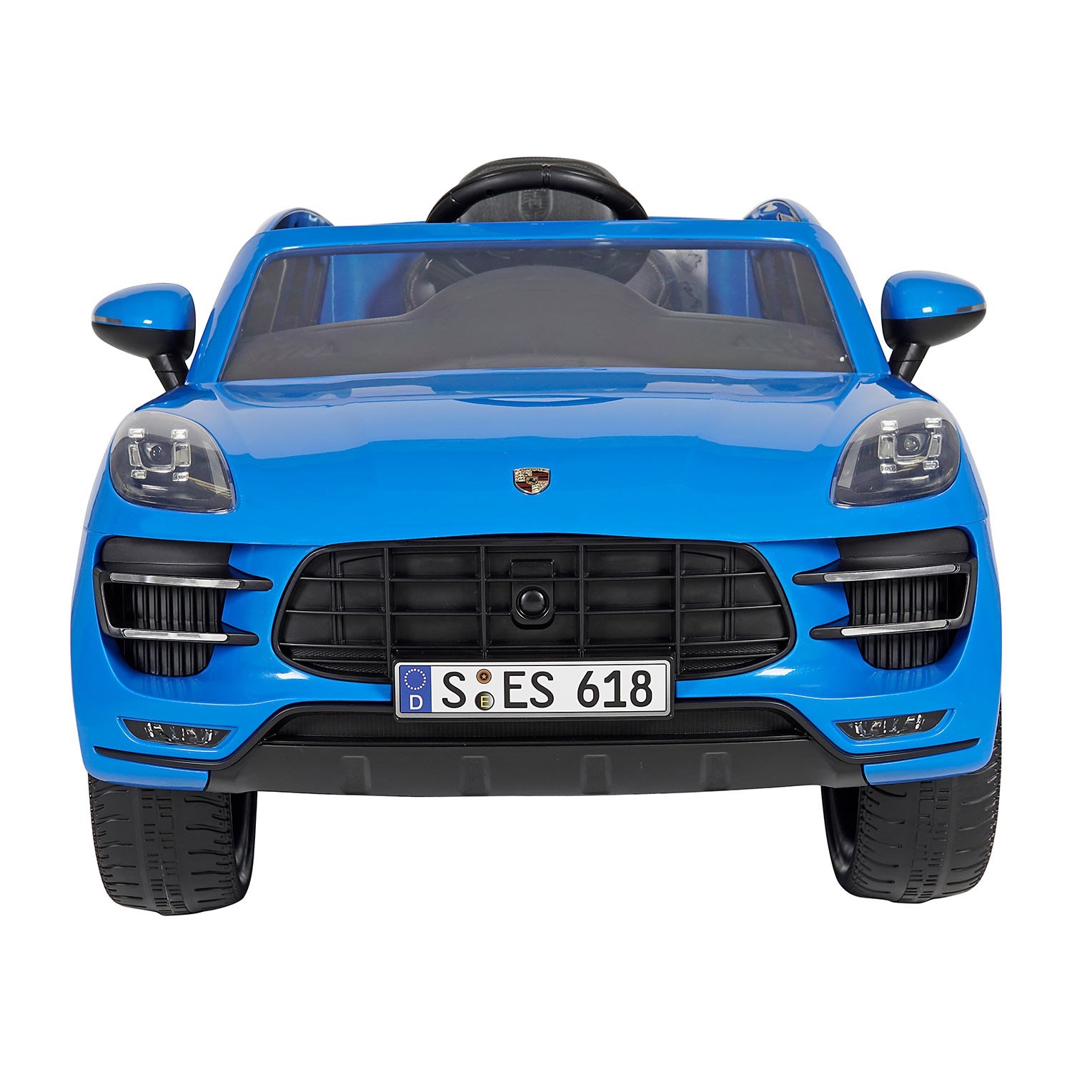 Rollplay Porsche Macan Turbo Akülü Araba W416QH04 12V Mavi