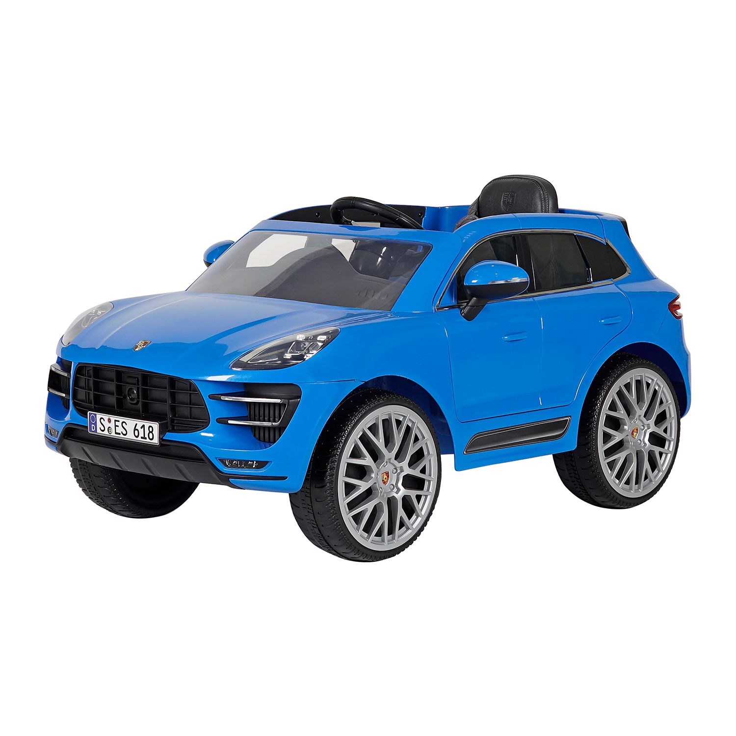 Rollplay Porsche Macan Turbo Akülü Araba W416QH04 12V Mavi