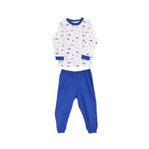 Sebi Bebe 2501 Çocuk Pijama Takımı Lacivert