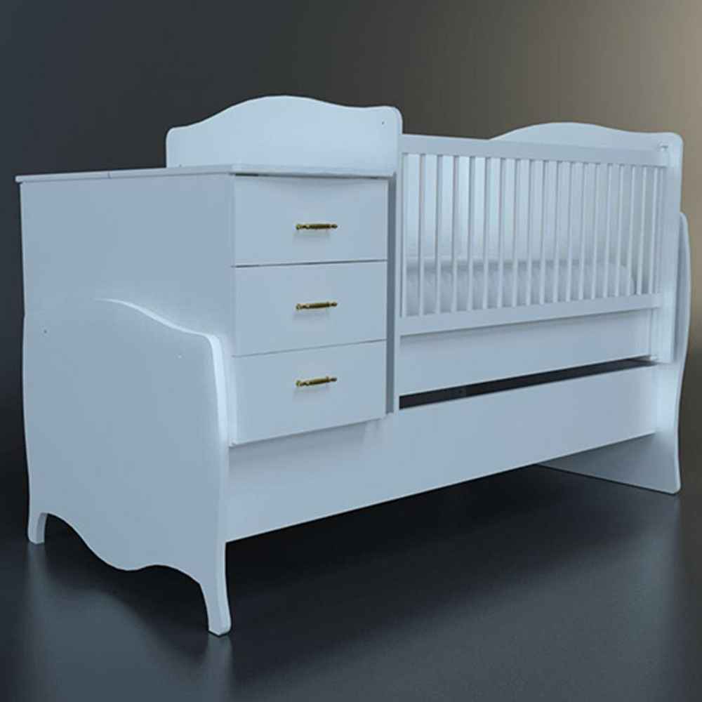 Meltem Smart Stella Bebek Odası Büyüyen Beşik 80x180