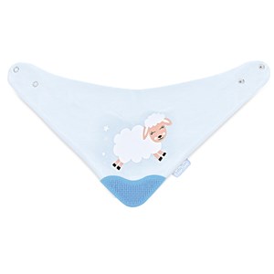 Babyjem 68374 Bebek Fular Önlük Mavi