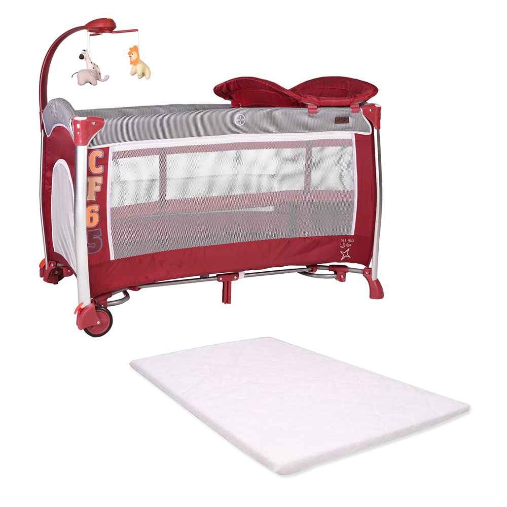 Prego 8021 Milano Park Yatak 70x120 Kırmızı Fiyatı İlke Bebe