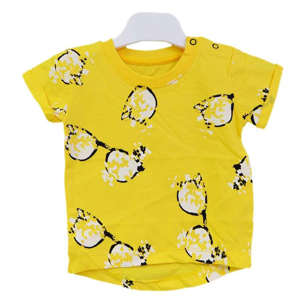 Babycool 77600 Desenli Bebek Sweat Sarı