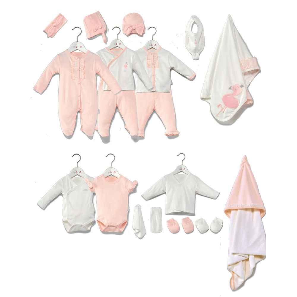 Andywawa AC8572 Flamingo Hastane Çıkışı 20'li Set Somon