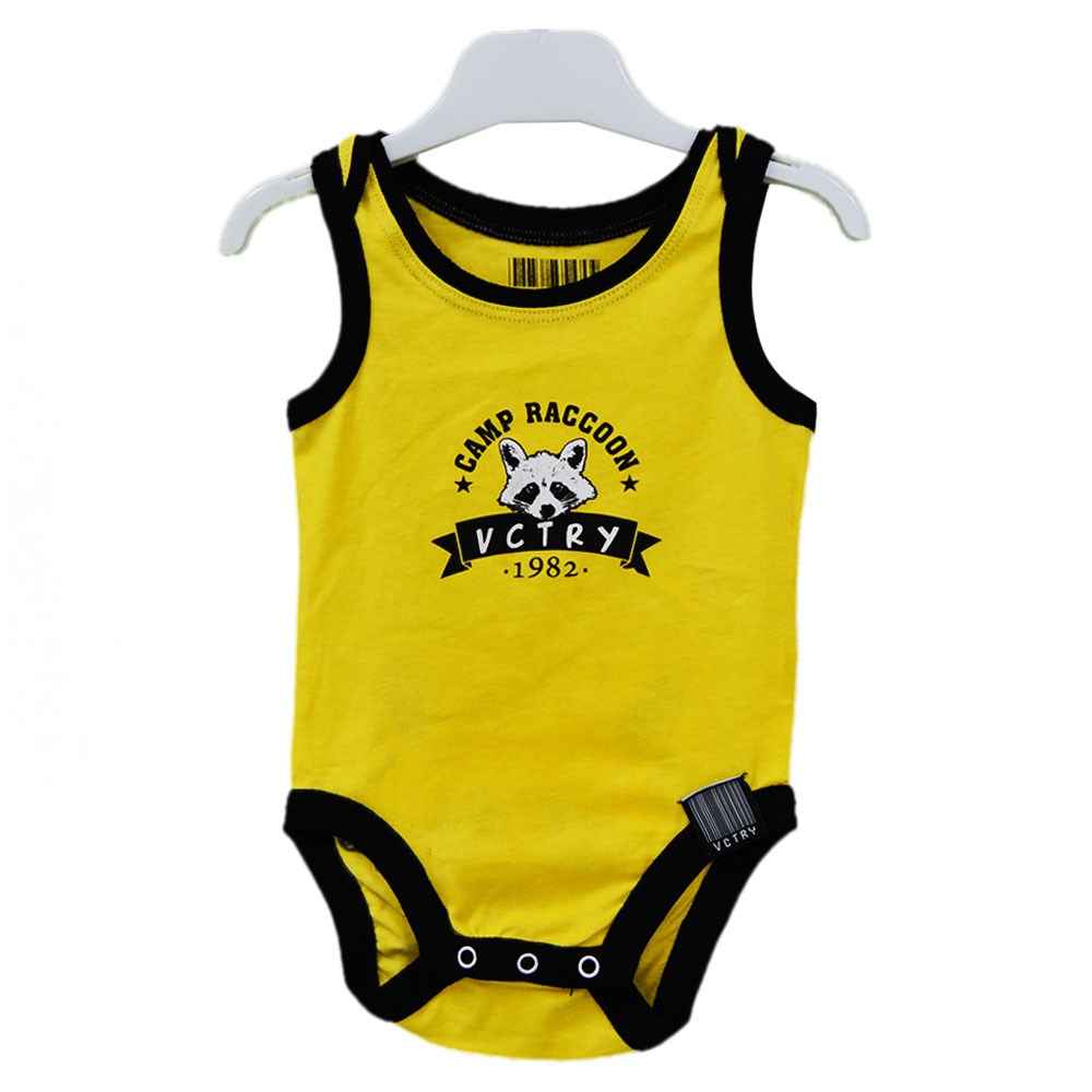 Victory 85384 Raccoon Bebek Atlet Body Sarı