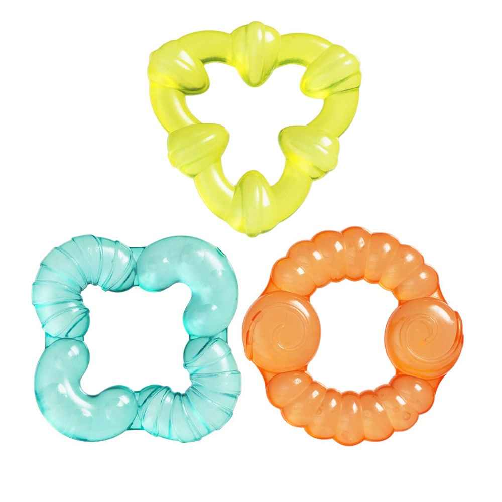 Playgro Geometri 3lü Sulu Dişlik 