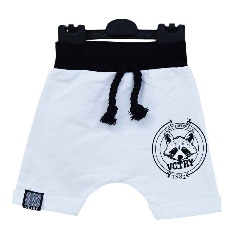 Victory 85636 Raccoon Bebek Şort Beyaz