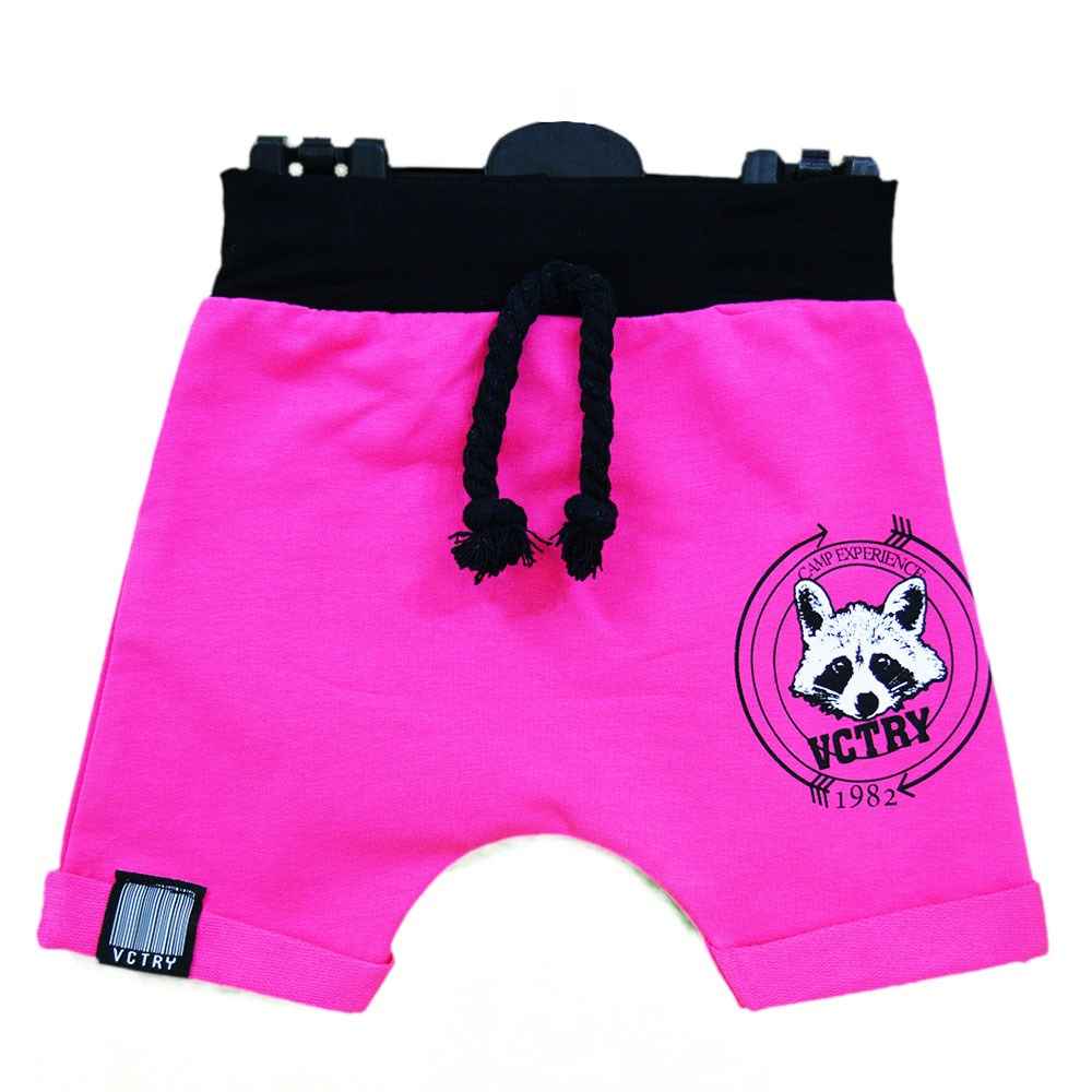 Victory 85636 Raccoon Bebek Şort Fuşya