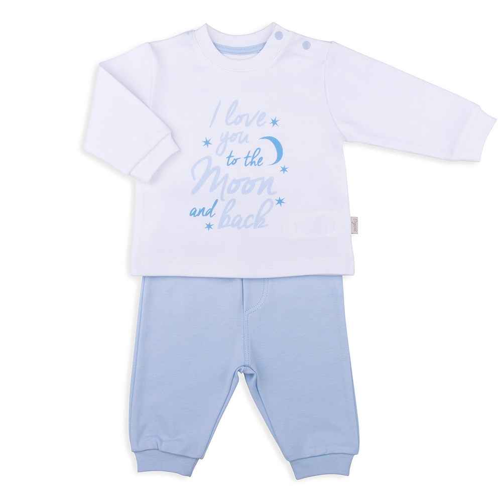 KitiKate S13771 Dreams Moons 2'li Bebek Takımı Mavi