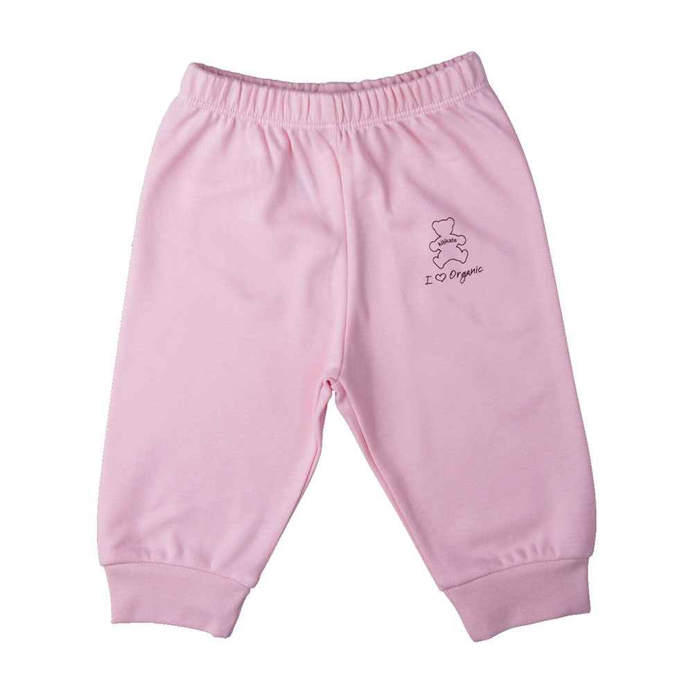 Kiti Kate S77961 Organic Patiksiz Bebek Pantolonu Pembe