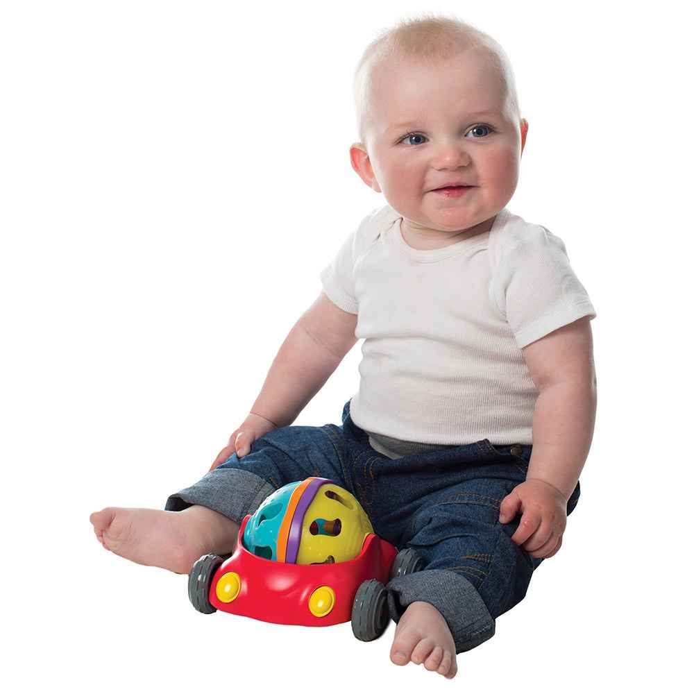 Playgro Salla Yuvarla Çıngıraklı Araba 