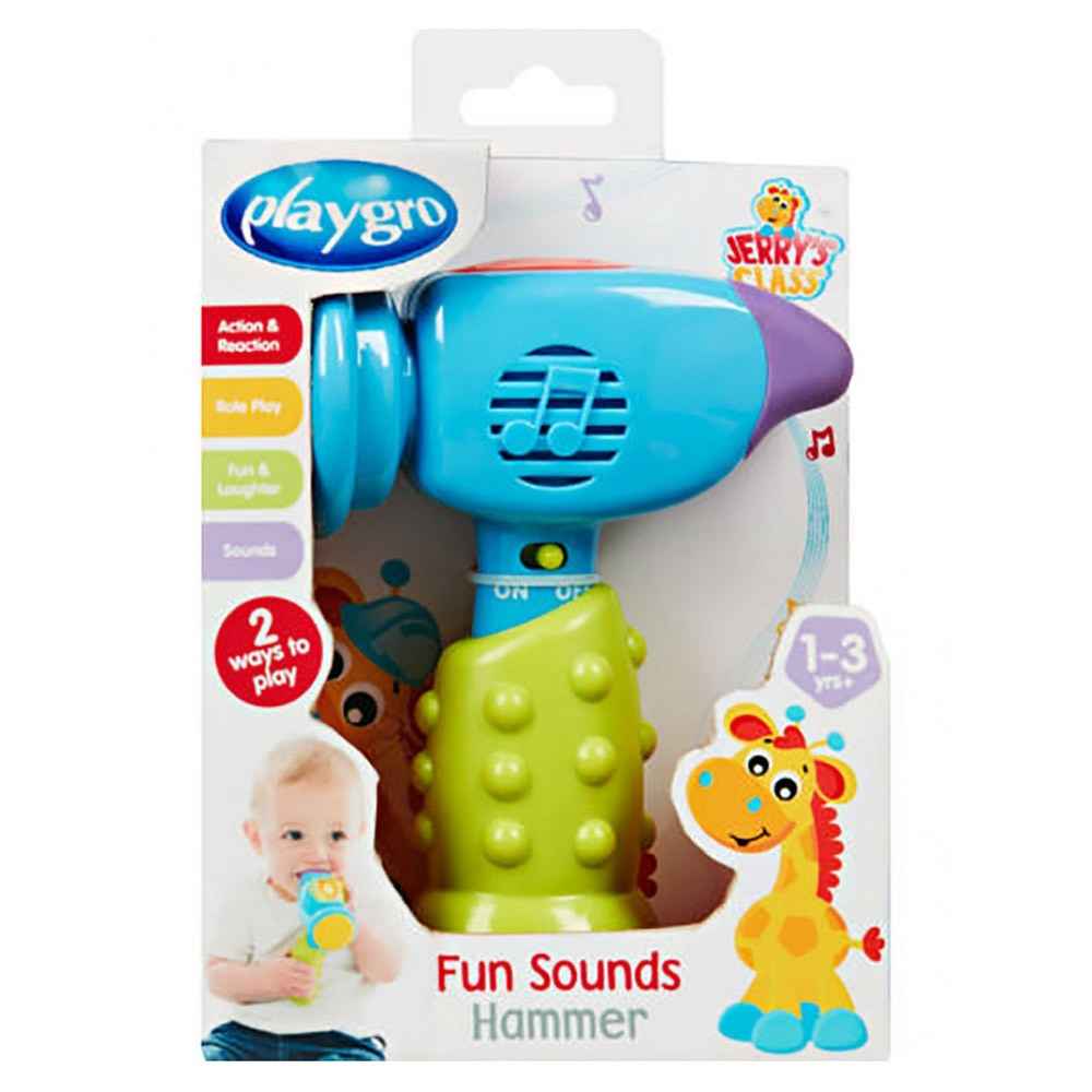 Playgro Komik Sesler Çekiç 