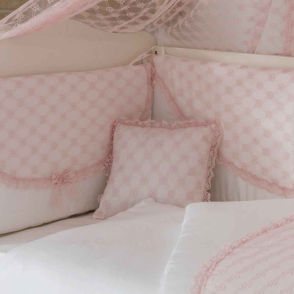Mini Baby Daisy Bebek Uyku Seti 10 Parça 70x130 cm Pembe