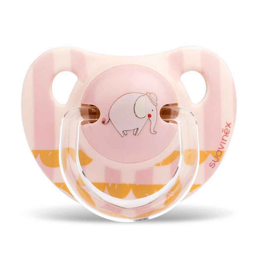 Suavinex 3302679 Kauçuk Emzik 0-6 Ay Pembe