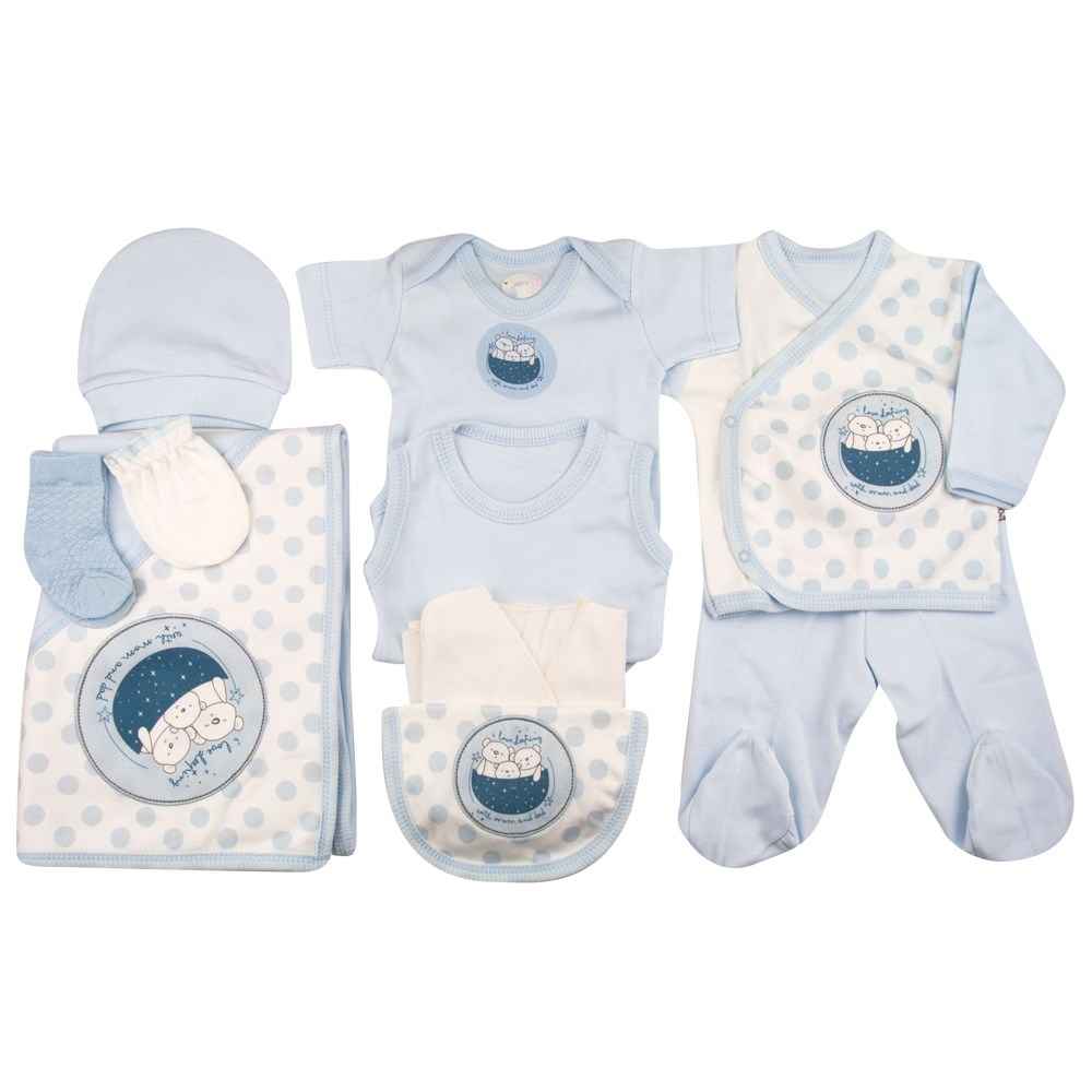 Bebitof 877 Puanlı Hastane Çıkışı 10lu Set Mavi