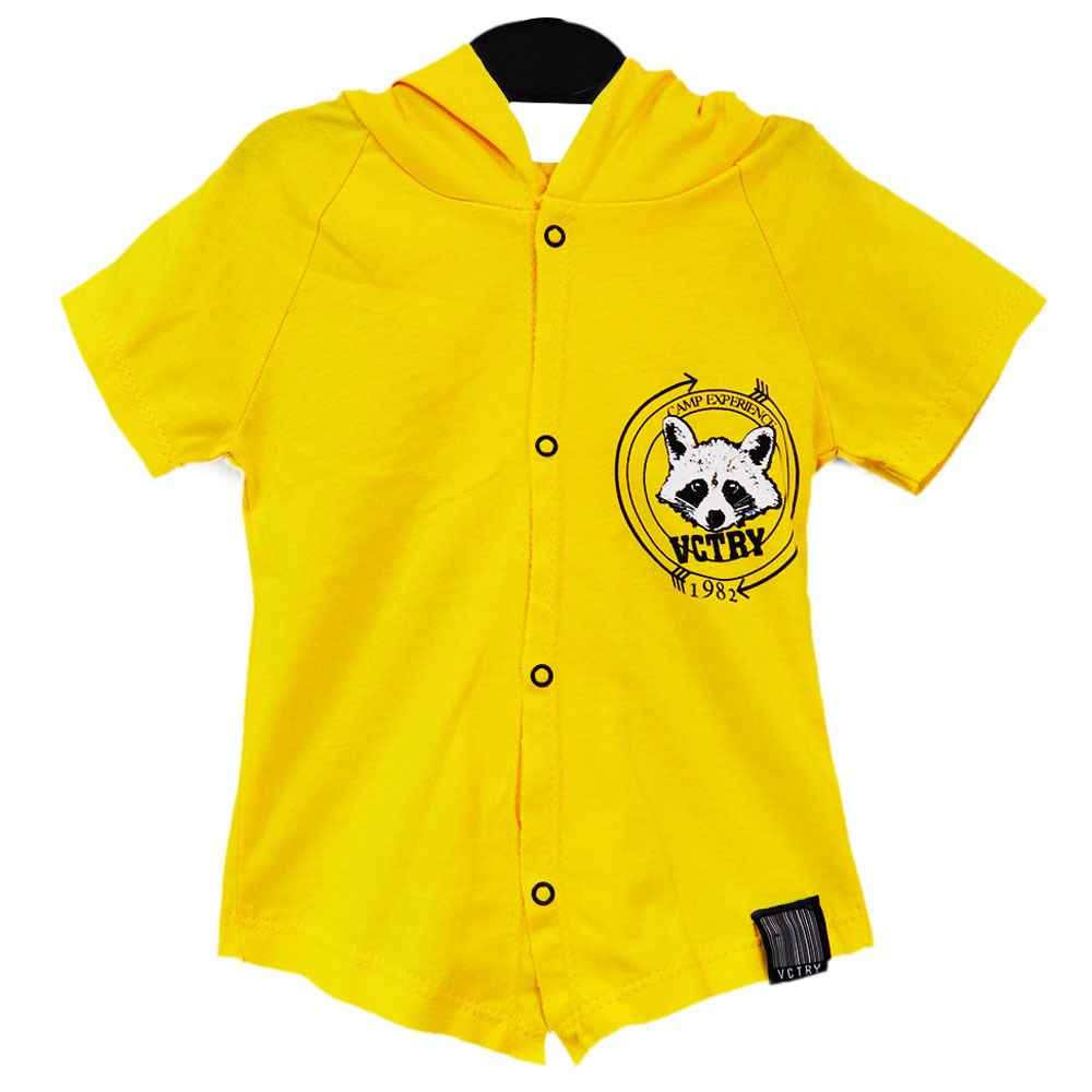 Victory 85889 Raccoon Bebek Hırkası Sarı