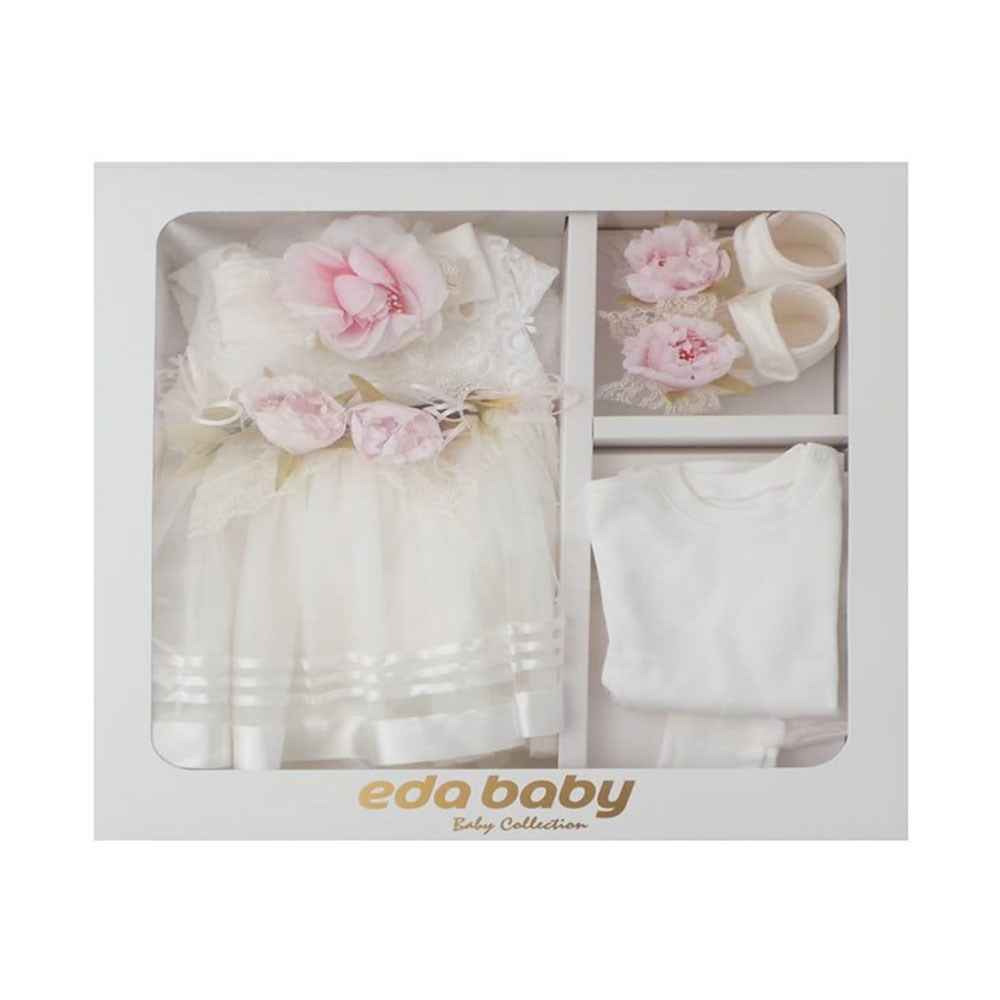 Eda Baby 1147 Bebek Mevlüt Takımı 0-3 Ay Pembe