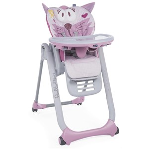 Chicco Polly 2 Start Bebek Mama Sandalyesi Pembe