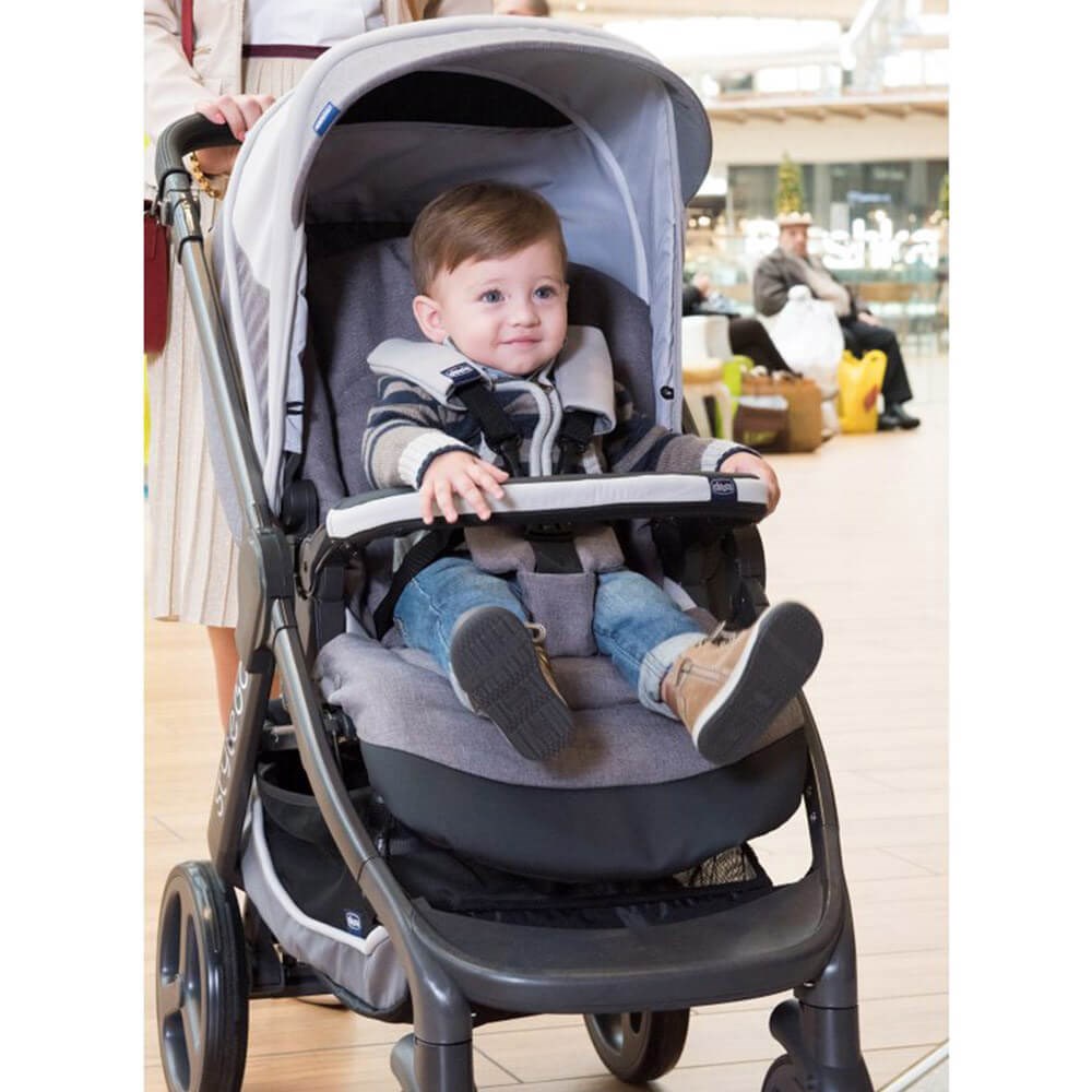 Chicco Duo Style Go Up Travel Sistem Bebek Arabası Gri