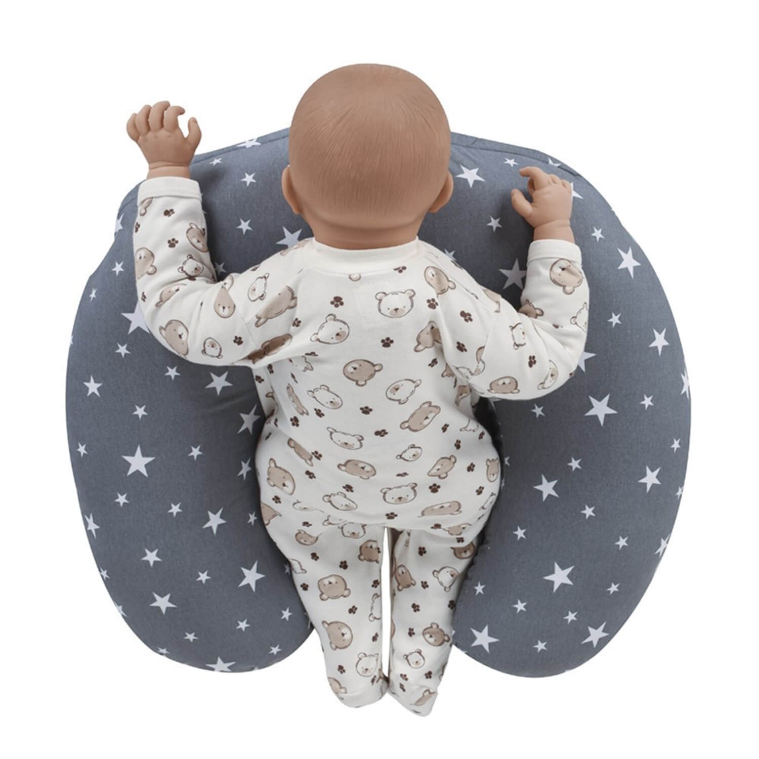 Sevi Bebe 1173 Bebek Emzirme Minderi Gri Fiyatı İlke Bebe