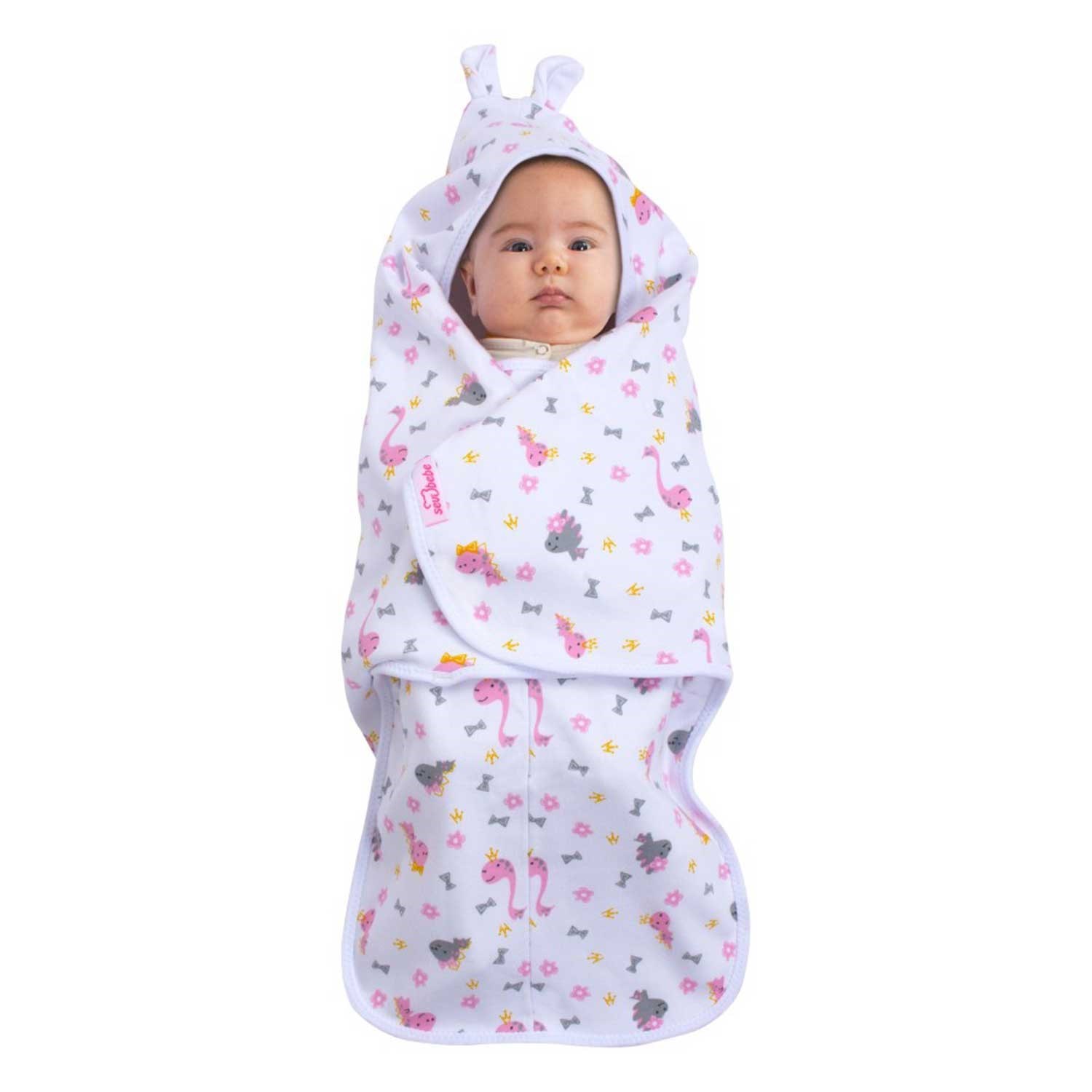 Sevi Bebe 558 İnterlok Bel Koruyuculu Kundak Pembe