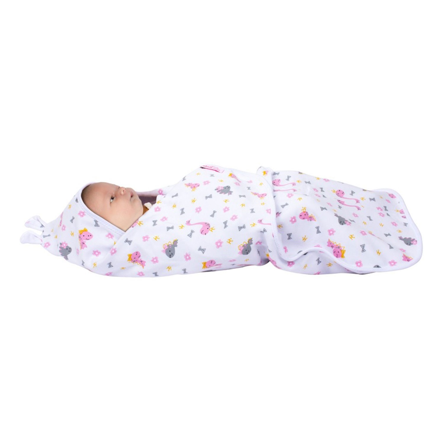 Sevi Bebe 558 İnterlok Bel Koruyuculu Kundak Pembe